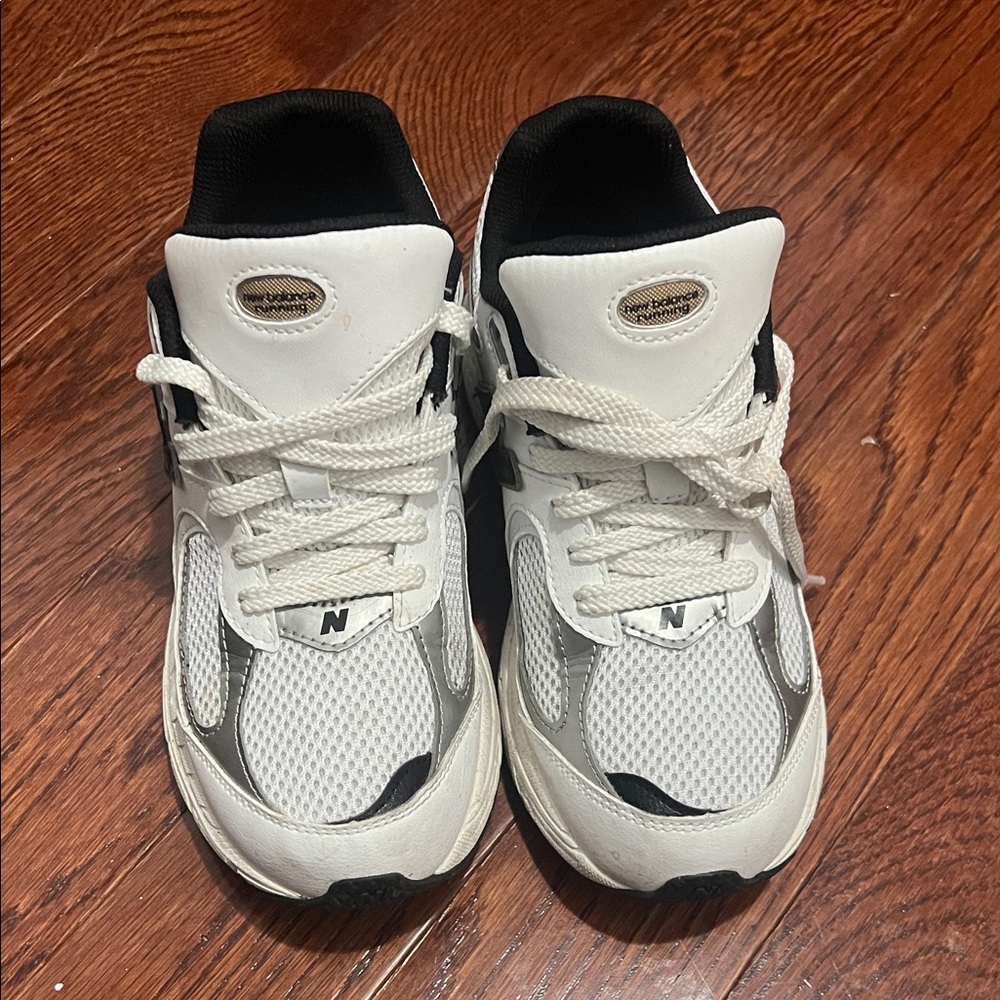 New Balance Black and White Athletic Shoes